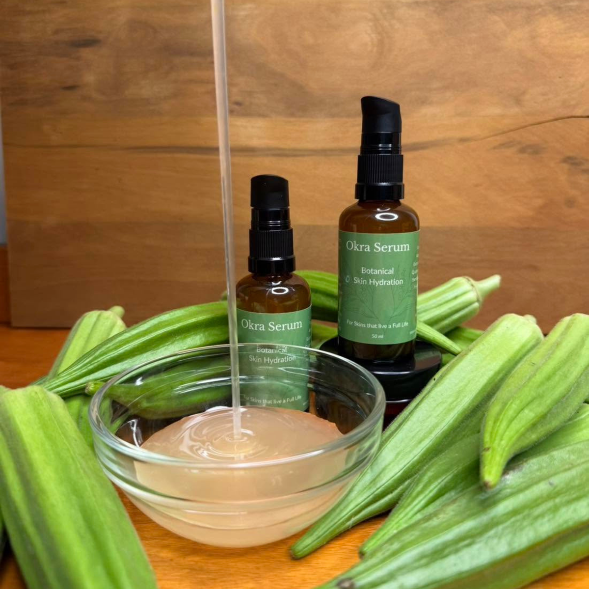 Okra Serum